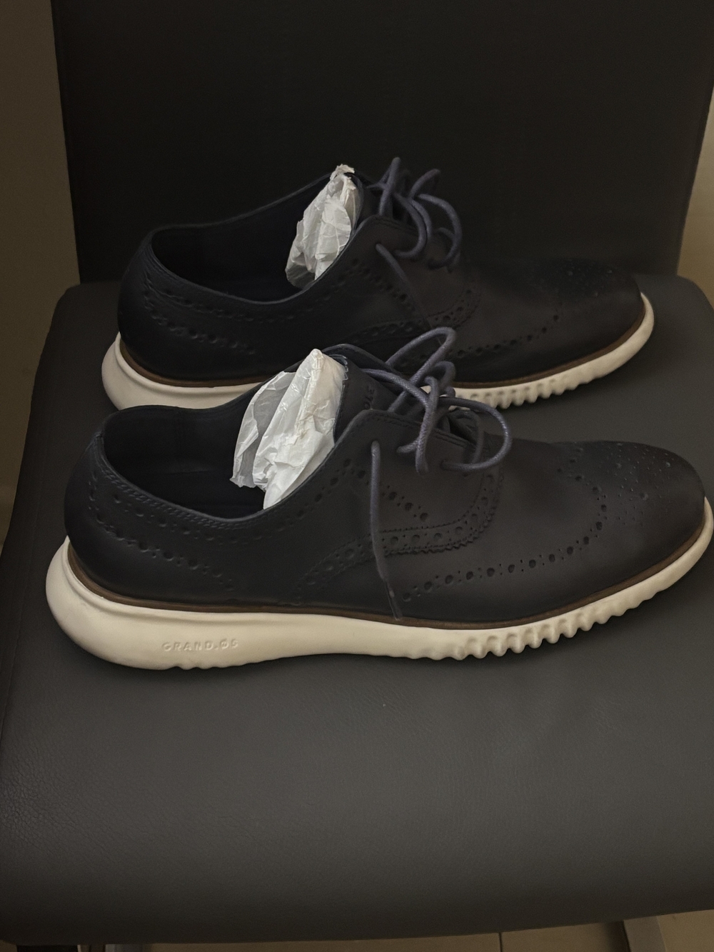 Cole Haan Navy ZeroGrand Size 10